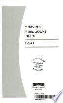 Hoover's Handbooks Index