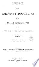 House Documents, Otherwise Publ. as Executive Documents