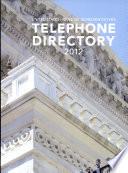 House of Representatives Telephone Directory 2012