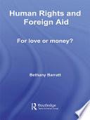 Libro Human Rights and Foreign Aid
