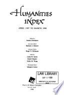 Humanities Index