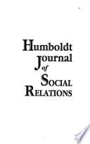 Humboldt Journal of Social Relations