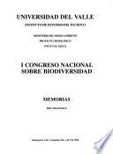 I Congreso Nacional sobre Biodiversidad