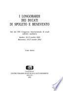 I longobardi dei ducati di Spoleto e Benevento