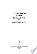 I Seminario sobre heraldica y genealogia