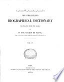 Ibn Khallikan's biographical dictionary