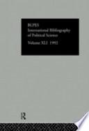 Ibss: Political Science: 1992
