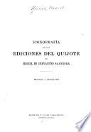 Iconografía de las ediciones del Quijote de Miguel de Cervantes Saavedra