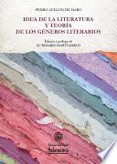 Idea de la literatura y teoría de los géneros literarios