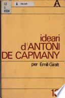 Ideari d'Antoni de Capmany