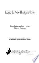 Ideario de Pedro Henríquez Ureña