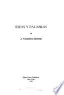 Ideas y palabras