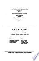 Ideas y valores