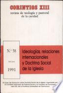 Ideologas, Relaciones Internacionales y Doctrina Social de la Iglesia