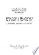 Ideología y educación durante la dictadura