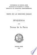Ifigenia de Teresa de la Parra