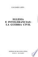 Iglesia e intolerancias