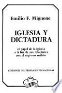 Iglesia y dictadura