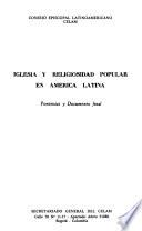 Iglesia y religiosidad popular en América Latina