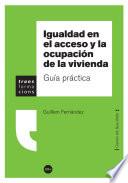 Igualdad en el acceso y la ocupación de la vivienda