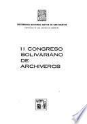 II Congreso Bolivariano de Archiveros