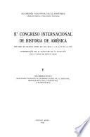 II ̊Congreso internacional de historia de América