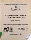 IICA: Catalogo Bibliografico Colombiano
