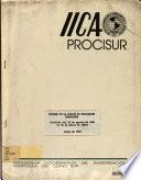 IICA: Informe de la Mision de Evaluacion