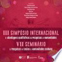 III Simpósio Internacional de Abordagens Qualitativas nas Pesquisas em Humanidades e VII Seminário de Pesquisas em Ensino de Humanidades (Sehum)