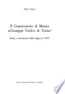 Il Conservatorio di musica Giuseppe Verdi di Torino