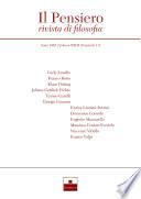 Il Pensiero, XXIII, 1-2, 1982