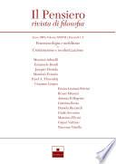 Il Pensiero, XXXVII, 1-2, 1998