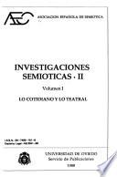 Il Simposio Internacional de Semiotica, Oviedo, 13-15 de noviembre de 1986: Lo cotidiano y lo teatral