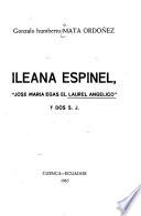 Ileana Espinel, José María Egas, el laurel angélico y dos S. J.