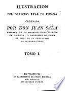 Ilustración del derecho real de España
