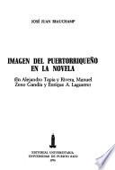 Imagen del puertorriqueño en la novela (en Alejandro Tapia y Rivera, Manuel Zeno Gandía y Enrique A. Laguerre)