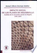 Impacto social de los planes de desarrollo