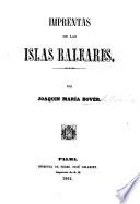 Imprentas de las Islas Baleares