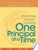 Improving Student Learning One Principal at a Time