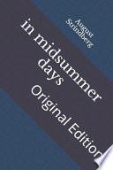 In Midsummer Days