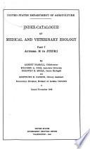 Index-Catalogue of Medical and Veterinary Zoology. Authors
