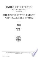 Index of Patents Issued from the United States Patent and Trademark Office