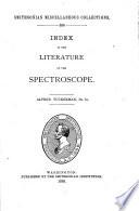 Index to the Litterature of the Spectroscope