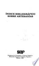 Indice bibliográfico sobre artesanías