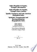 Indice biográfico de España, Portugal e Iberoamérica