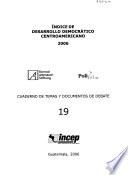 Índice de desarrollo democrático centroamericano
