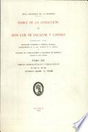 Índice de la colección de don Luis de Salazar y Castro. Tomo XIV.