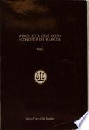 Indice de la legislación económica del Ecuador, 1983