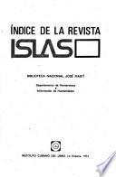 Indice de la revista Islas
