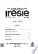 Indice de revistas de educación superior e investigación educativa